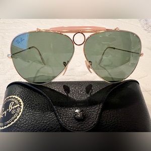 Rare Ray-Ban Shooter Aviator Sunglasses